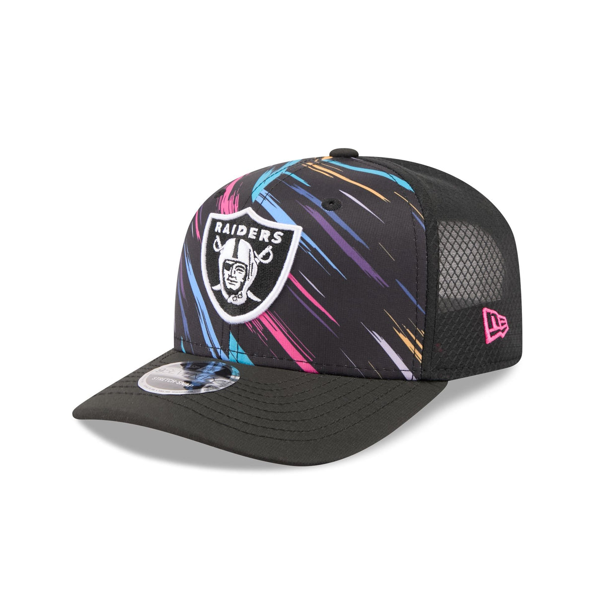 Las Vegas Raiders 2026 Crucial Catch 9SEVENTY Trucker Hat