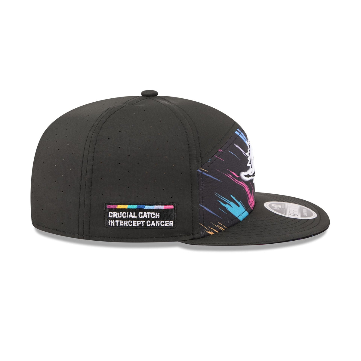 Miami Dolphins 2026 Crucial Catch Split Panel 9FIFTY Snapback Hat