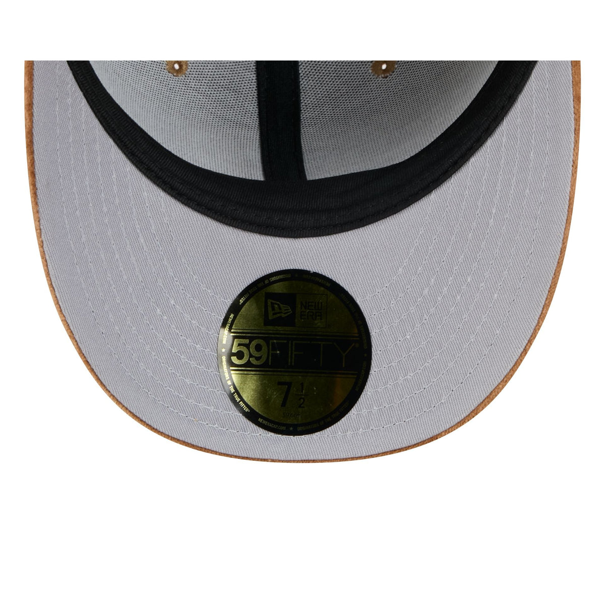 Green Bay Packers Moon Brisbane Moss Brown Visor 59FIFTY Fitted Hat
