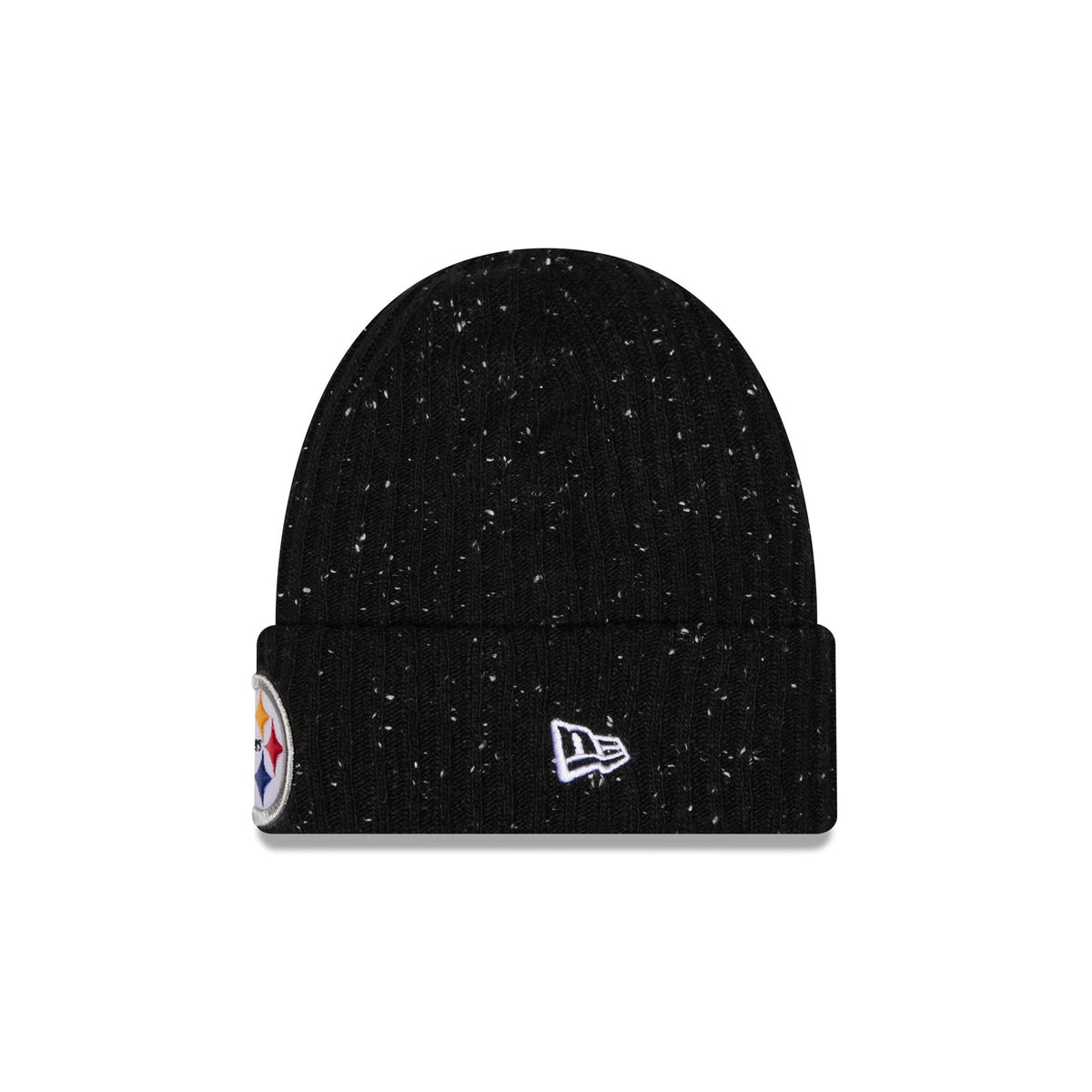 Pittsburgh Steelers Speckled Cuff Knit Beanie Hat