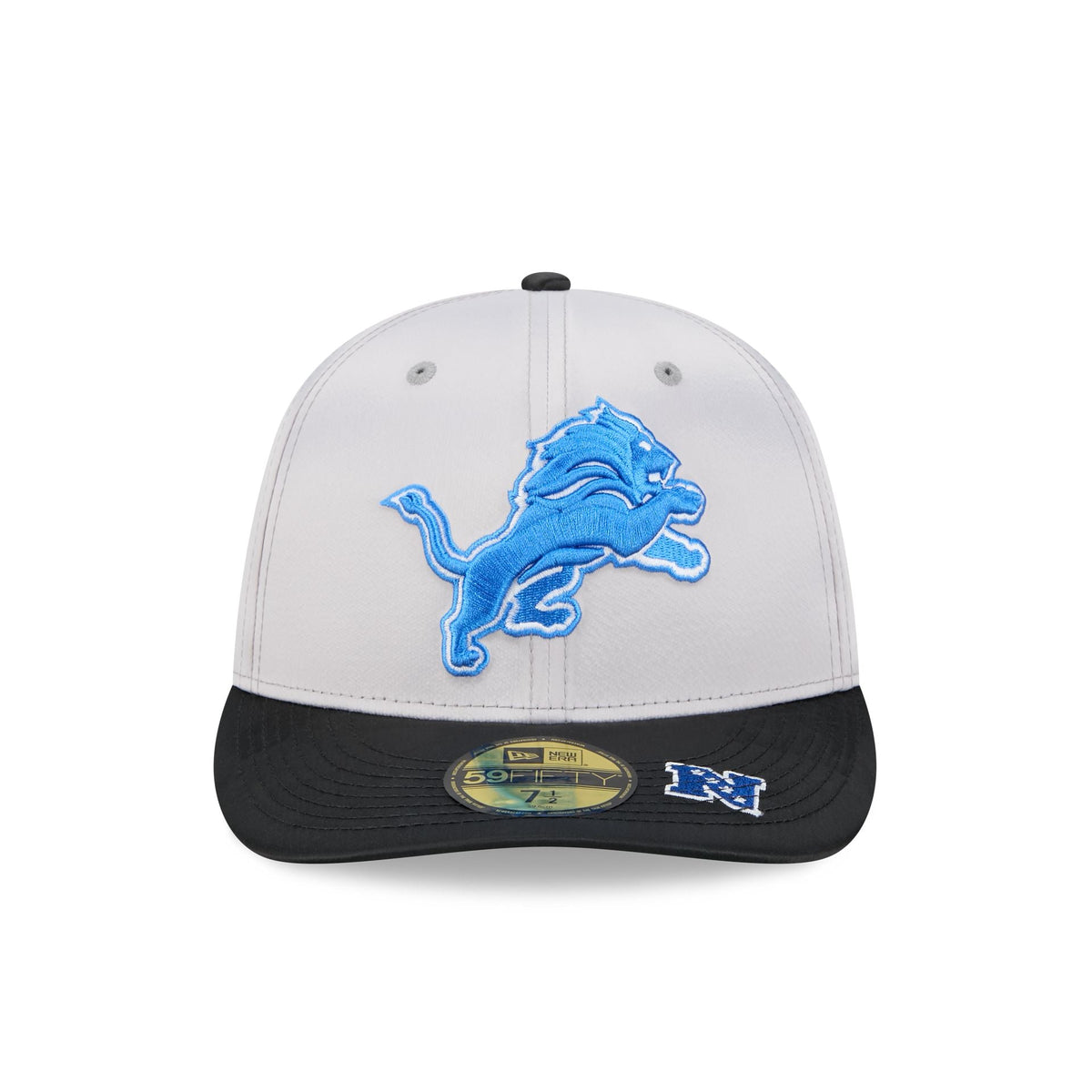 Just Caps Satin Detroit Lions 59FIFTY Fitted Hat