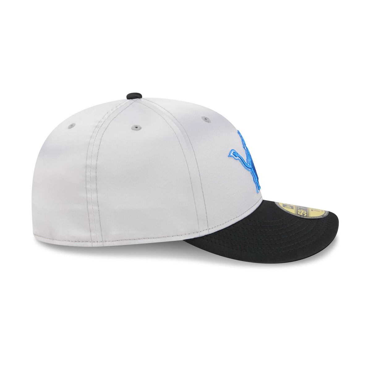 Just Caps Satin Detroit Lions 59FIFTY Fitted Hat