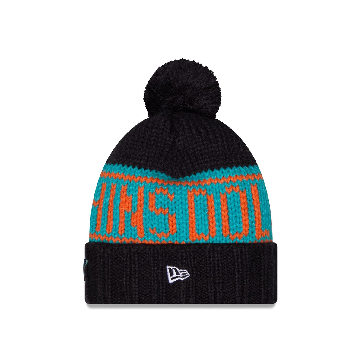 Miami Dolphins 2026 Rivalries Women's Pom Knit Hat
