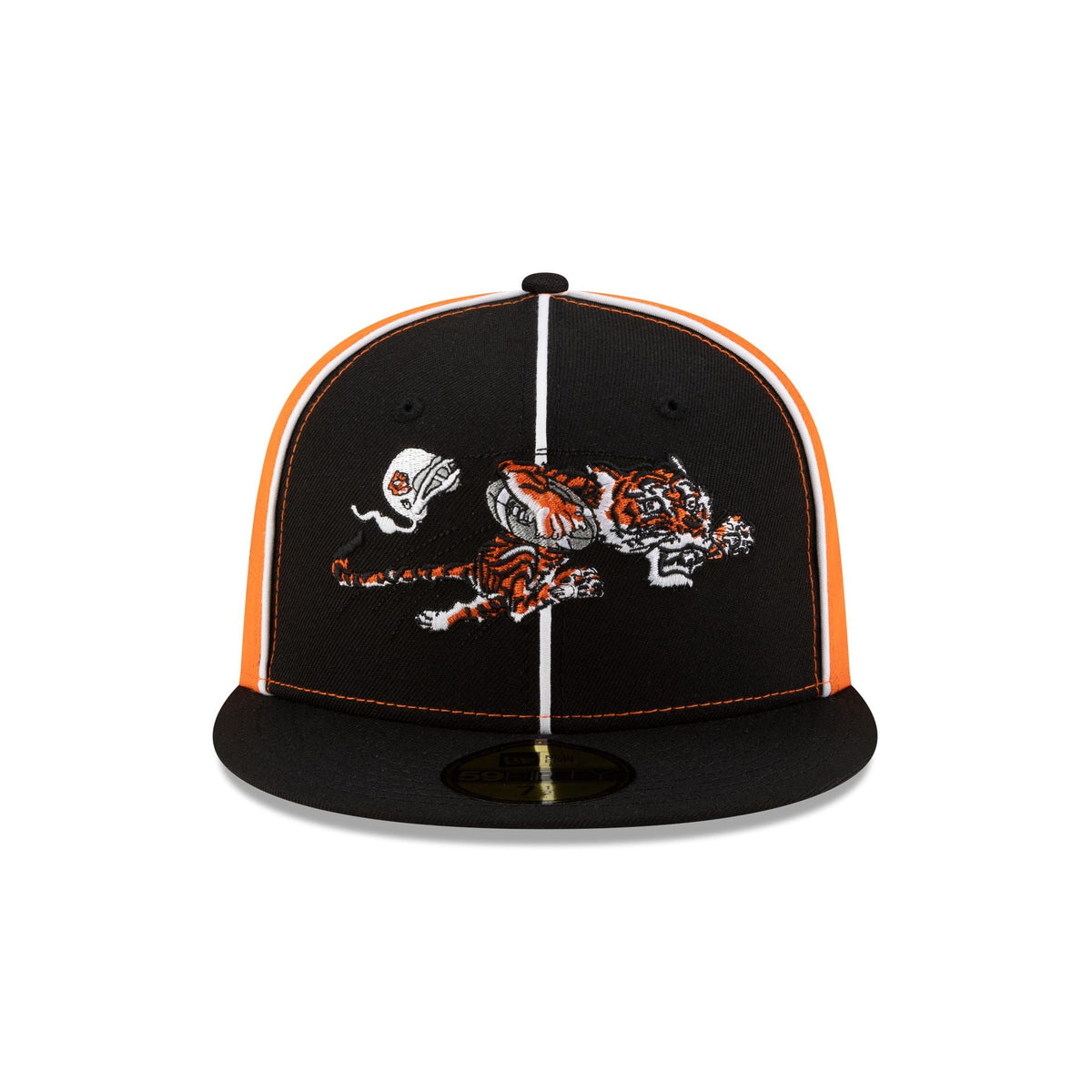 Cincinnati Bengals Two-Tone Pinwheel 59FIFTY Fitted Hat