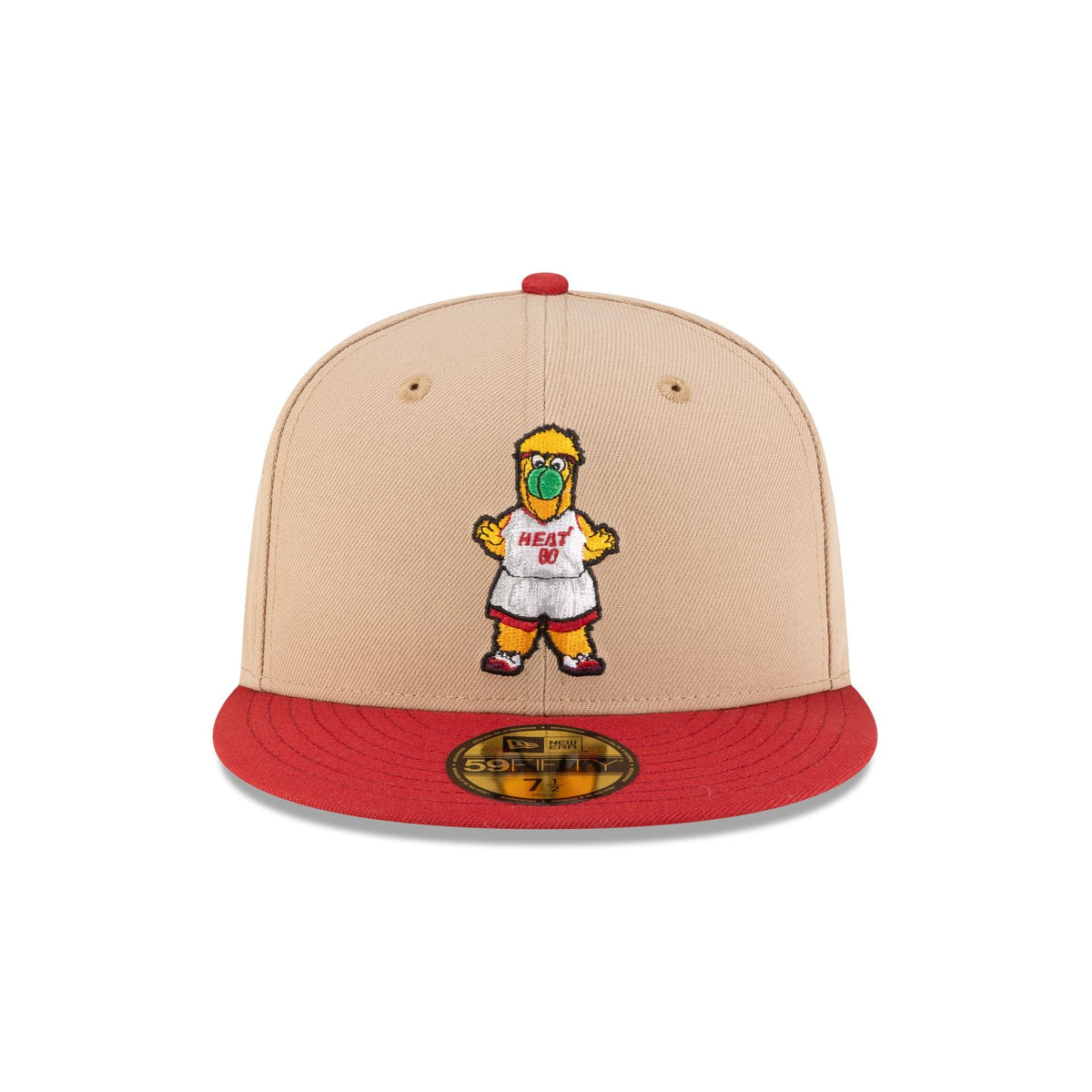 Miami Heat Mascot Camel 59FIFTY Fitted Hat