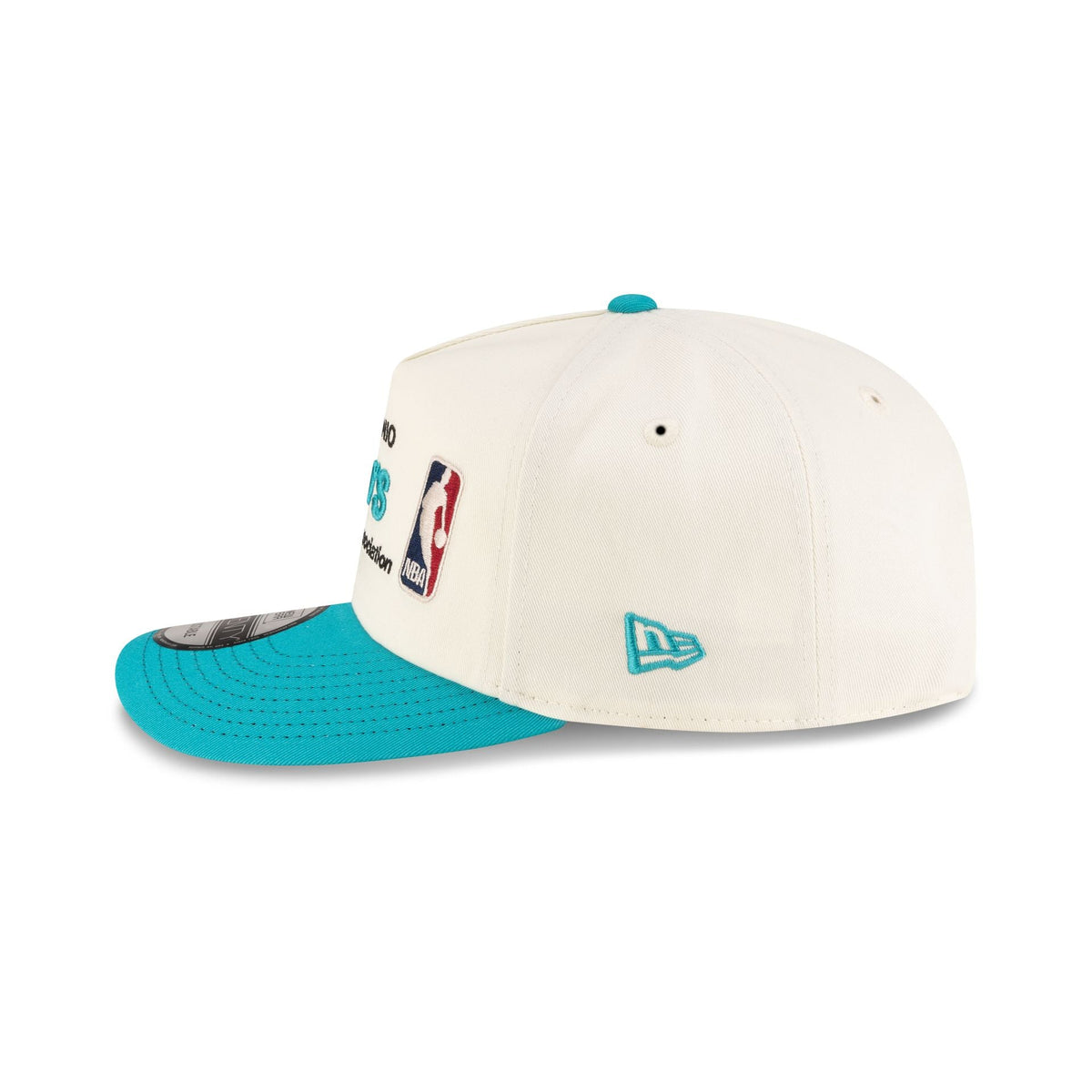 San Antonio Spurs 1989-2002 Hardwood Classics Sign Stack Chrome White 19TWENTY Adjustable Hat