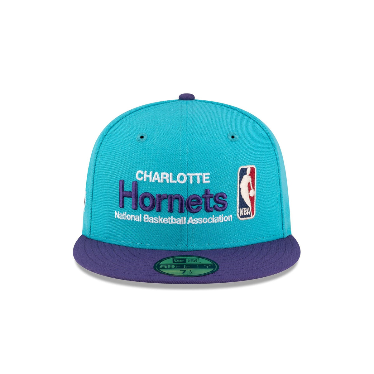 Charlotte Hornets 1988-2002 Hardwood Classics Sign Stack 59FIFTY Fitted Hat