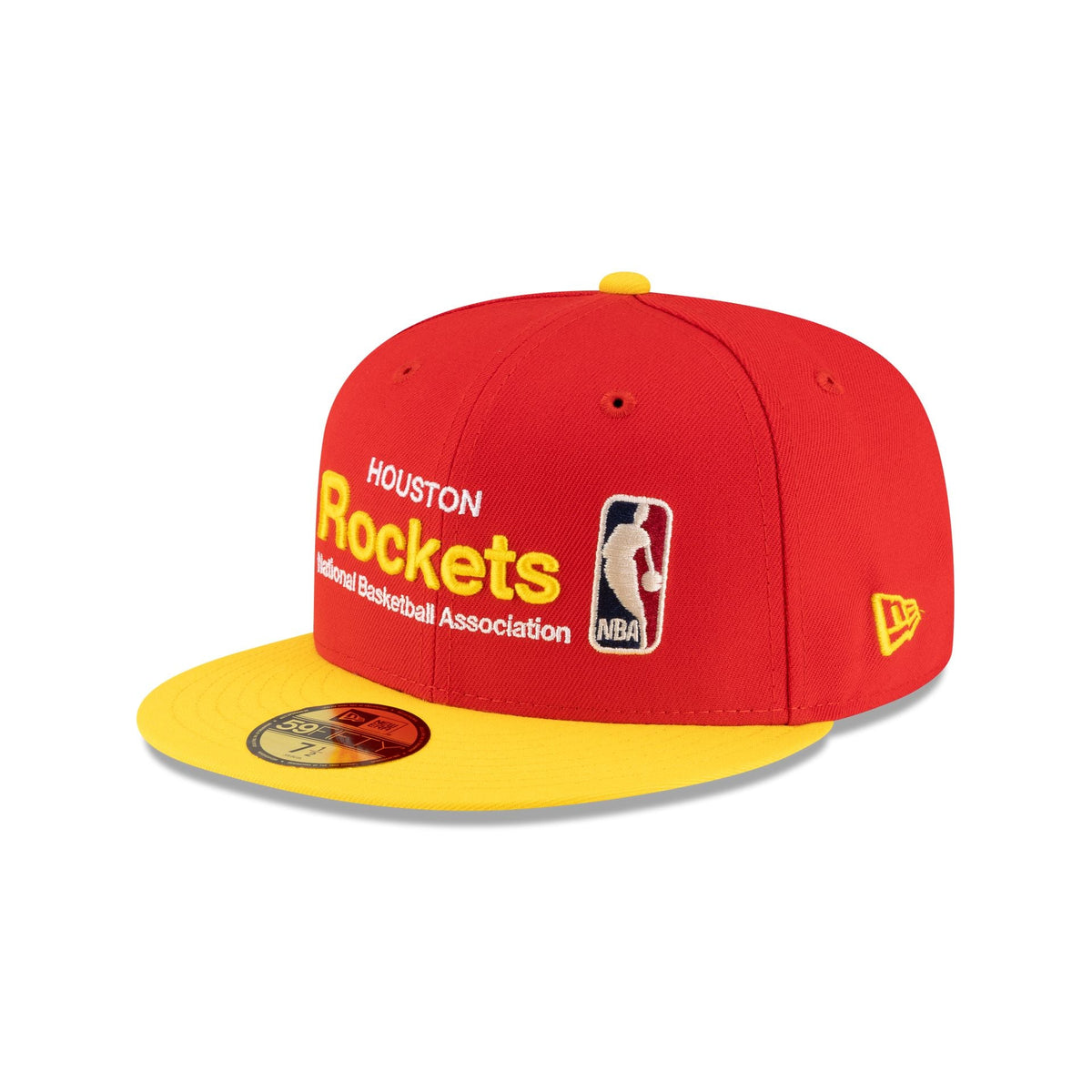 Houston Rockets 1972-1995 Hardwood Classics Sign Stack 59FIFTY Fitted Hat