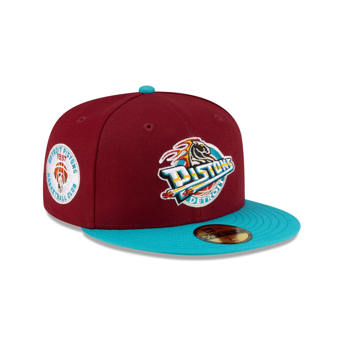 Detroit Pistons 1996-2001 Hardwood Classics Express 59FIFTY Fitted Hat
