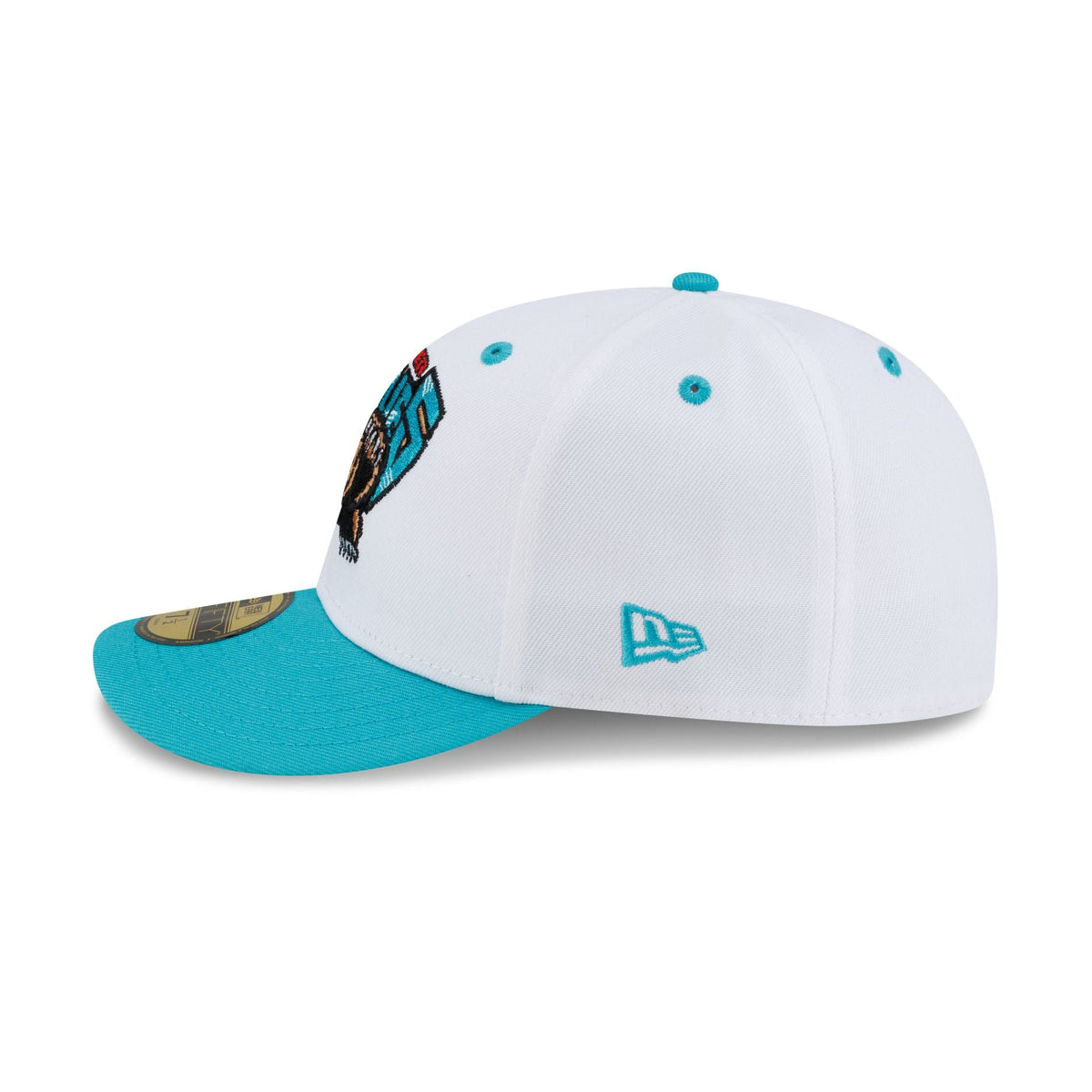 Vancouver Grizzlies Hardwood Classics 90s White 59FIFTY Fitted Hat