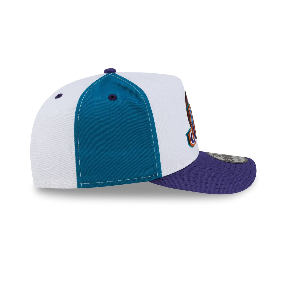 Utah Jazz Hardwood Classics 90s Panel 9FIFTY A-Frame Snapback Hat