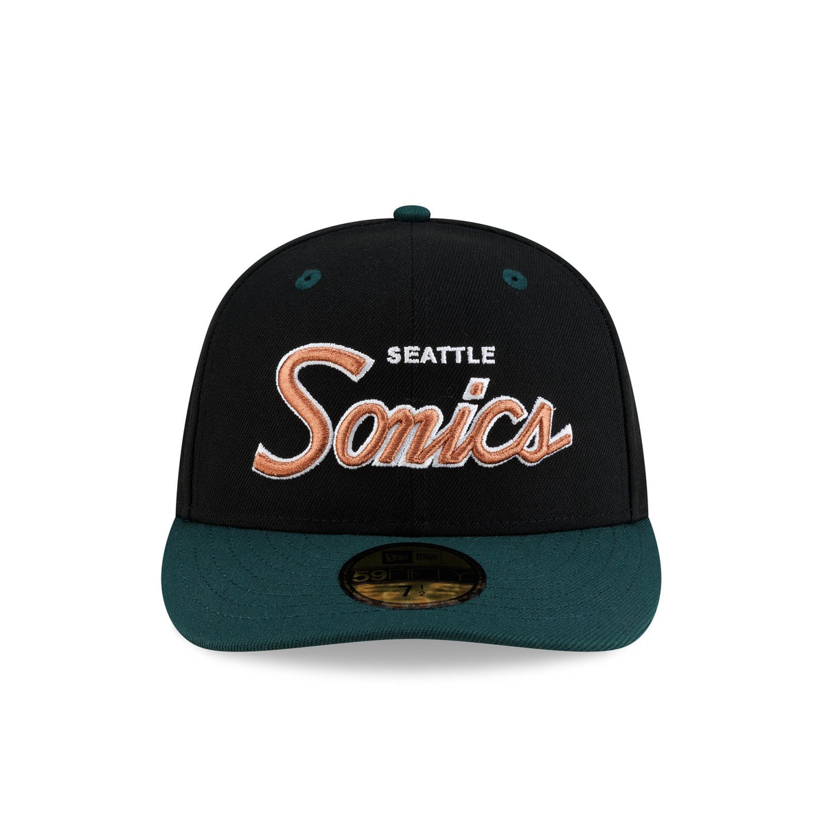 Seattle Supersonics Hardwood Classics 90s Script 59FIFTY Fitted Hat