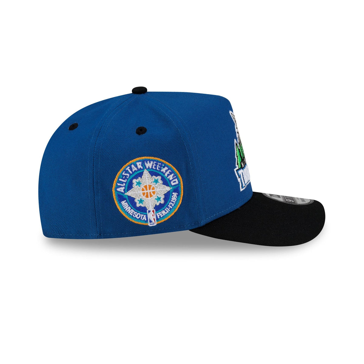 Minnesota Timberwolves Hardwood Classics 90s All-Star Weekend 9FIFTY A-Frame Snapback Hat