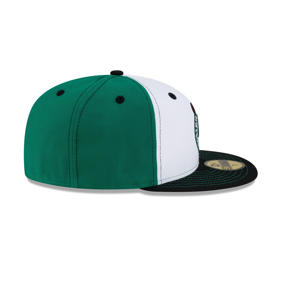 Boston Celtics Hardwood Classics 2000s White Stitch 59FIFTY Fitted Hat