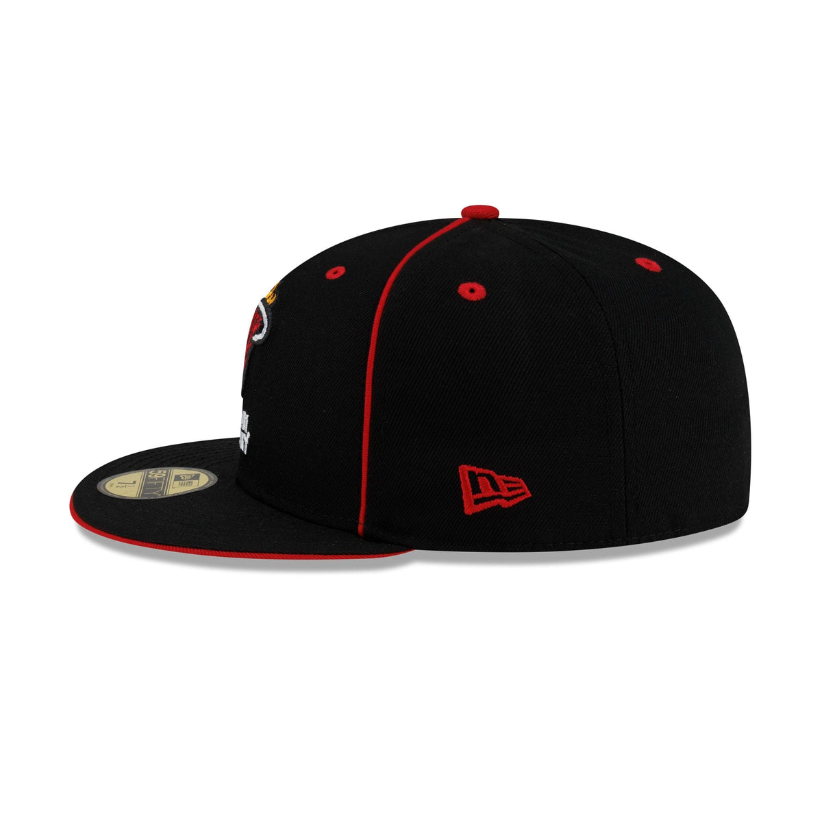 Miami Heat Hardwood Classics 2000s Flip 59FIFTY Fitted Hat