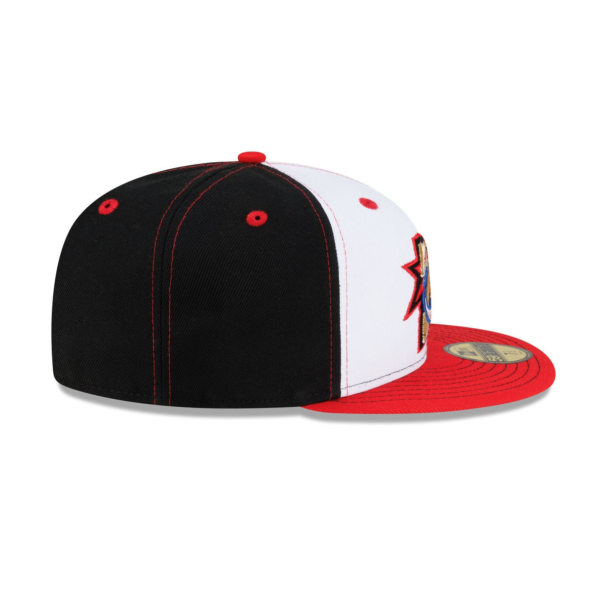 Philadelphia 76ers Hardwood Classics 2000s White Stitch 59FIFTY Fitted Hat