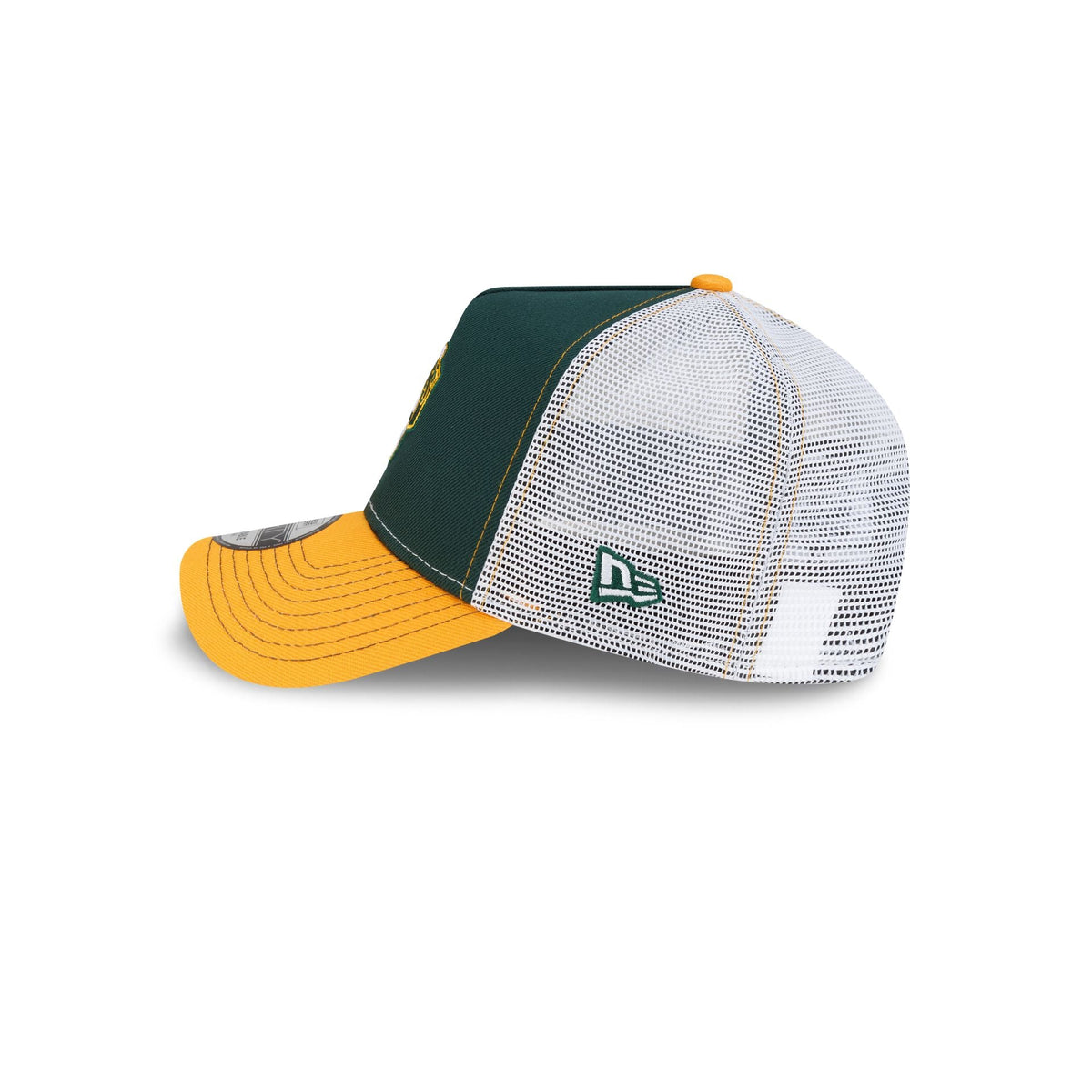 Seattle SuperSonics Hardwood Classics 2000s Contrast Stitch 9FORTY A-Frame Trucker Hat