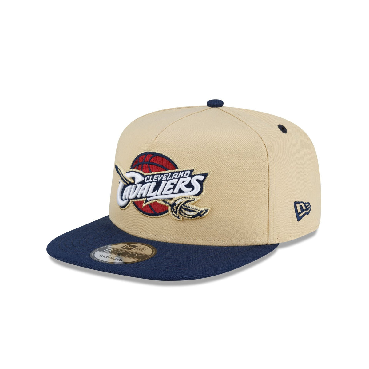 Cleveland Cavaliers Hardwood Classics 2000s Gold 9FIFTY A-Frame Snapback Hat