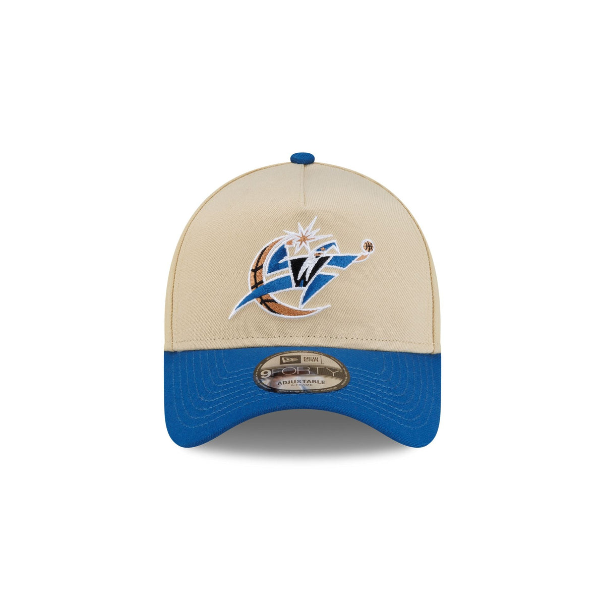 Washington Wizards Hardwood Classics 2000s Gold 9FORTY A-Frame Snapback Hat