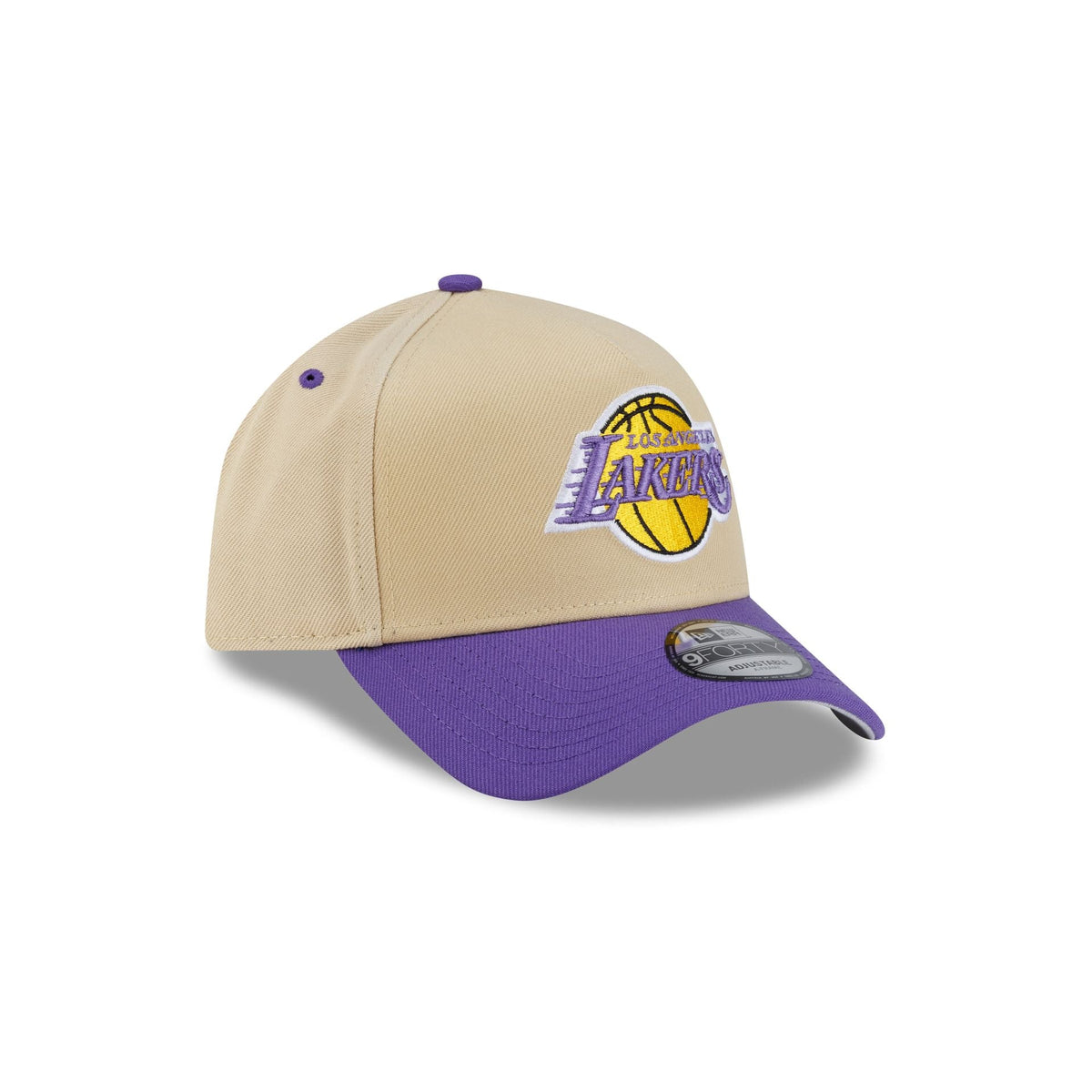 Los Angeles Lakers Hardwood Classics 2000s Gold 9FORTY A-Frame Snapback Hat