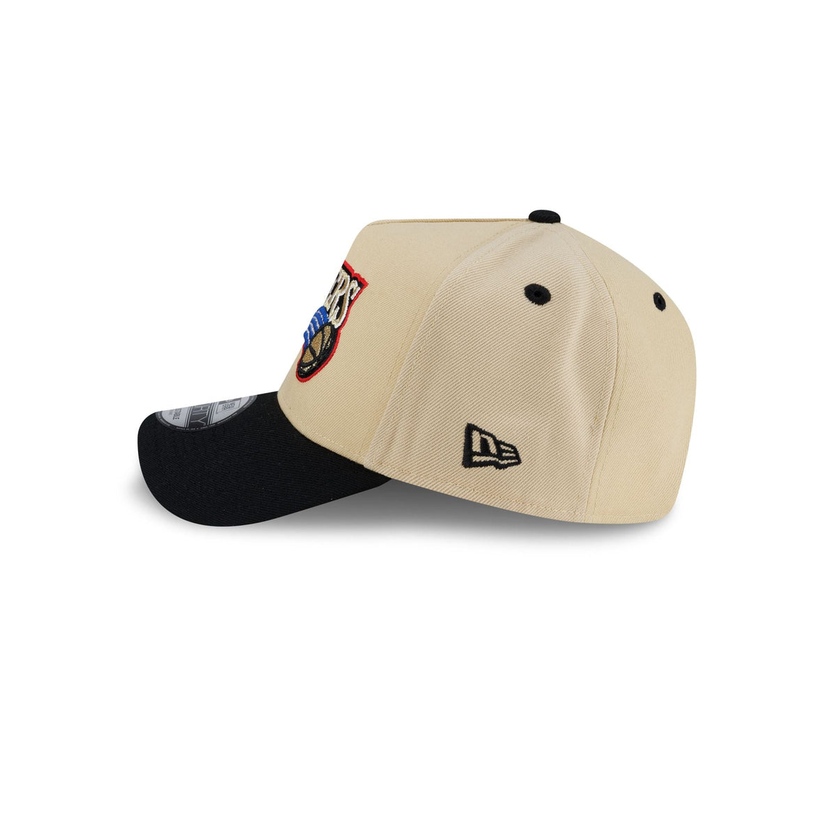 Philadelphia 76ers Hardwood Classics 2000s Gold 9FORTY A-Frame Snapback Hat