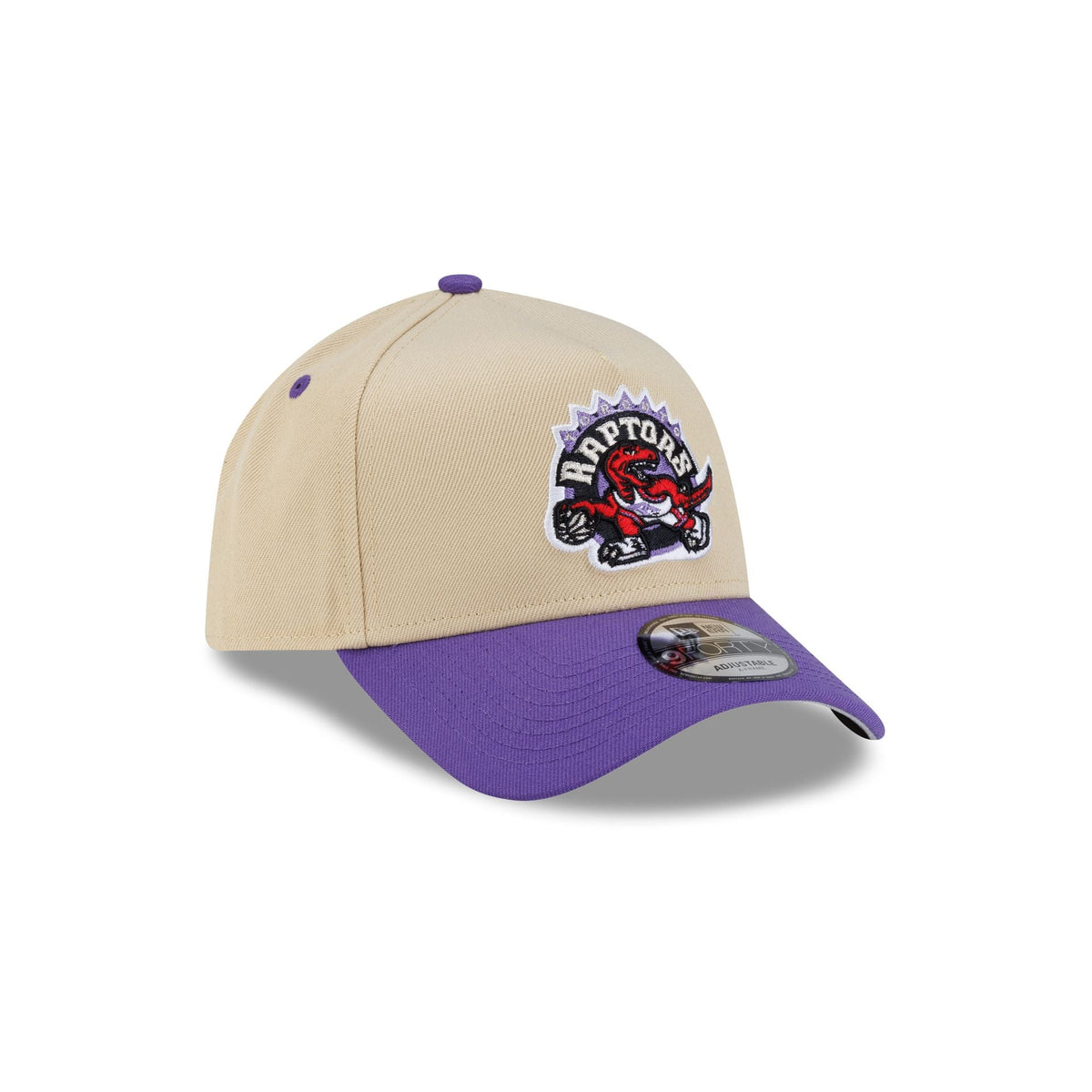 Toronto Raptors Hardwood Classics 2000s Gold 9FORTY A-Frame Snapback Hat