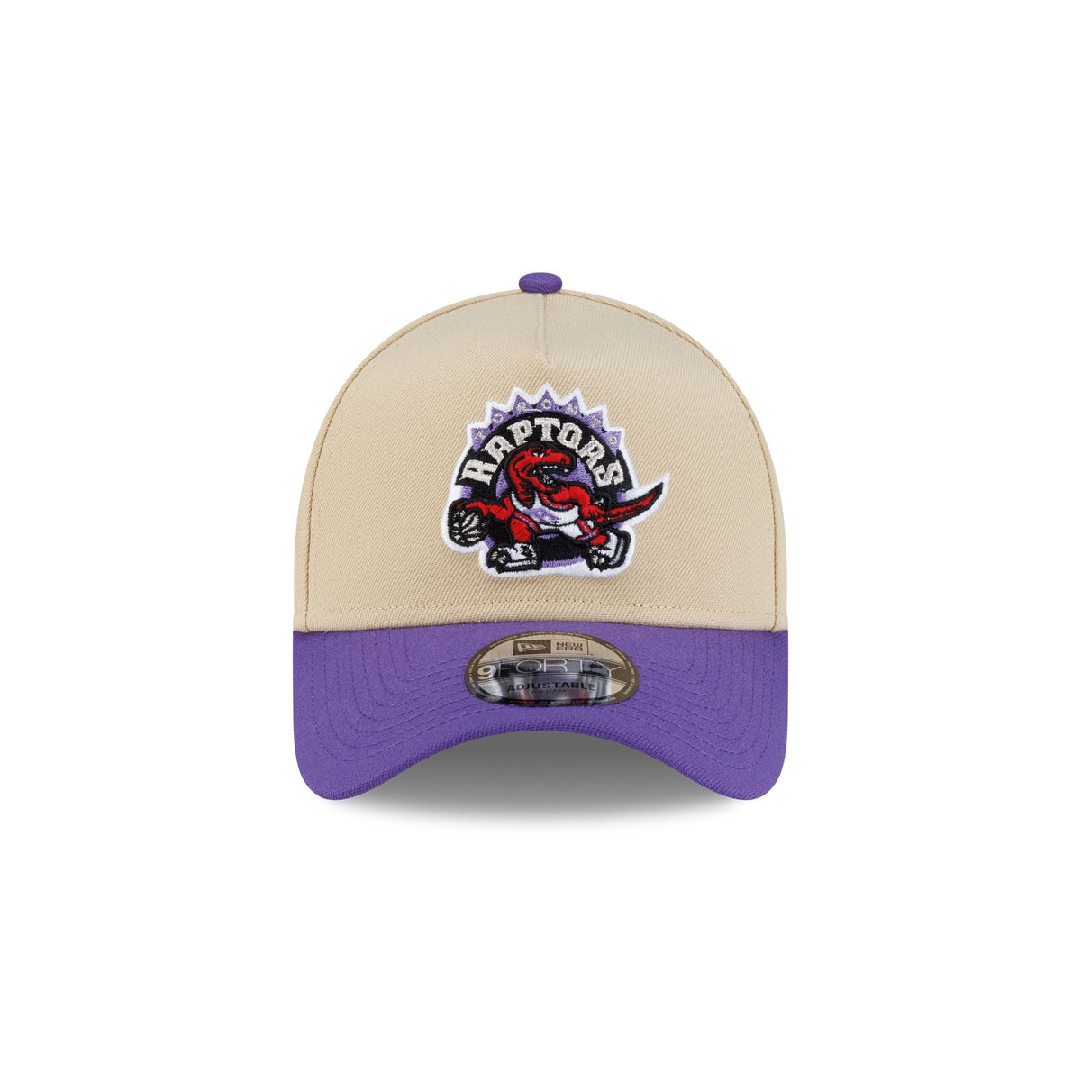 Toronto Raptors Hardwood Classics 2000s Gold 9FORTY A-Frame Snapback Hat