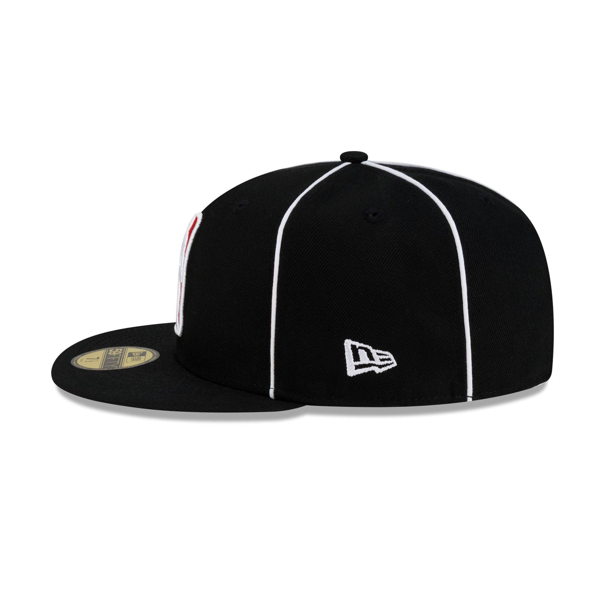Philadelphia 76ers Hardwood Classics 2000s Piping 59FIFTY Fitted Hat