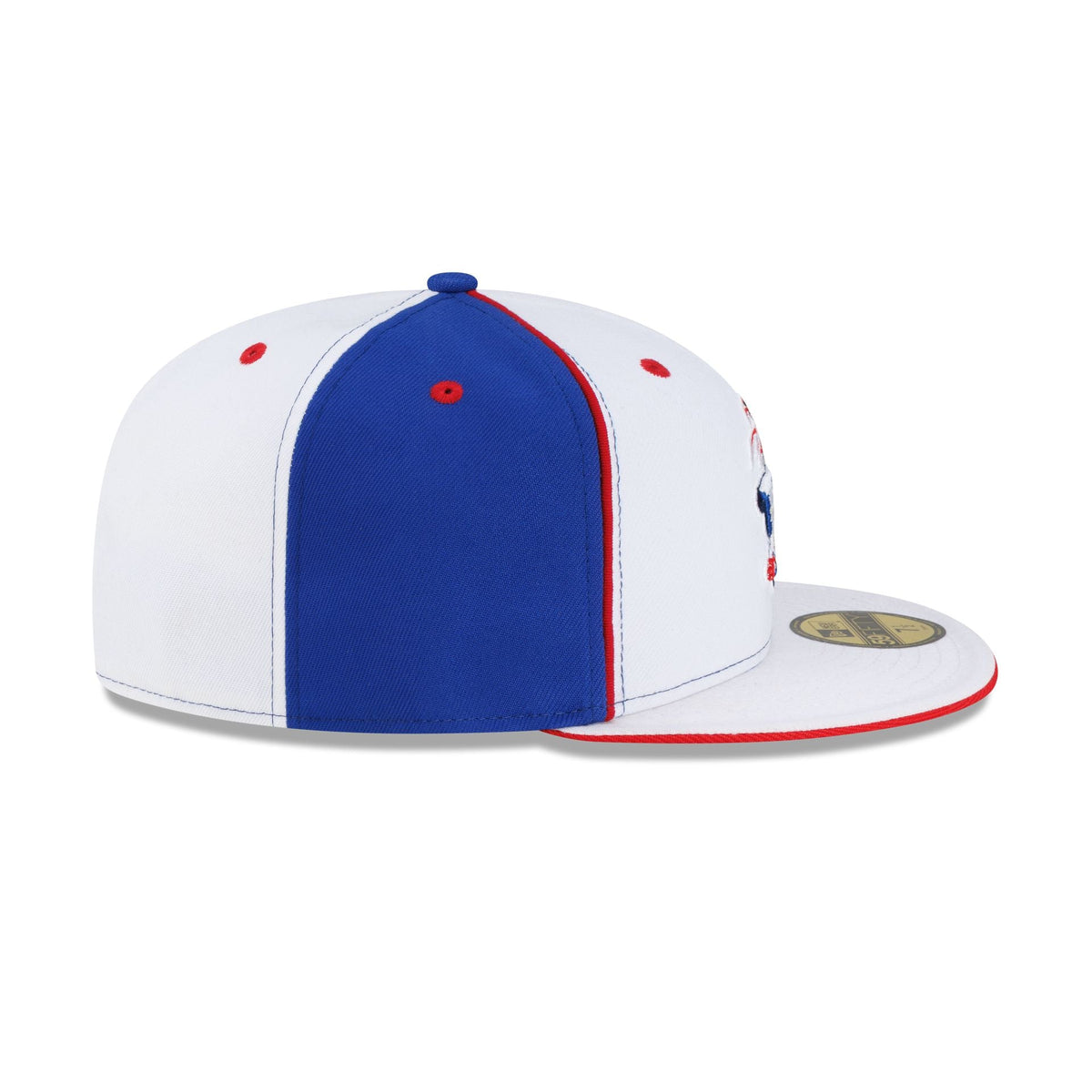 Detroit Pistons Hardwood Classics 2000s Optic White Flip 59FIFTY Fitted Hat