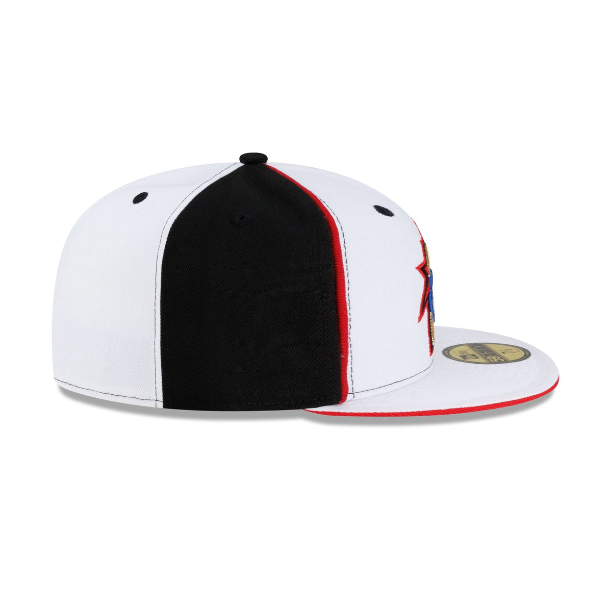 Philadelphia 76ers Hardwood Classics 2000s Optic White Flip 59FIFTY Fitted Hat