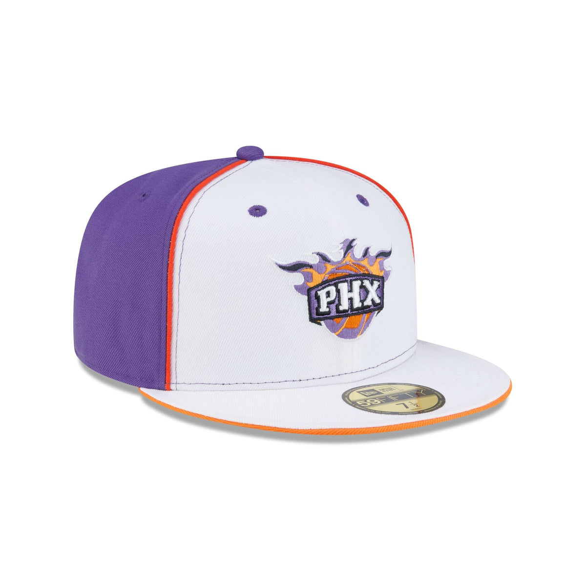 Phoenix Suns Hardwood Classics 2000s Optic White Flip 59FIFTY Fitted Hat