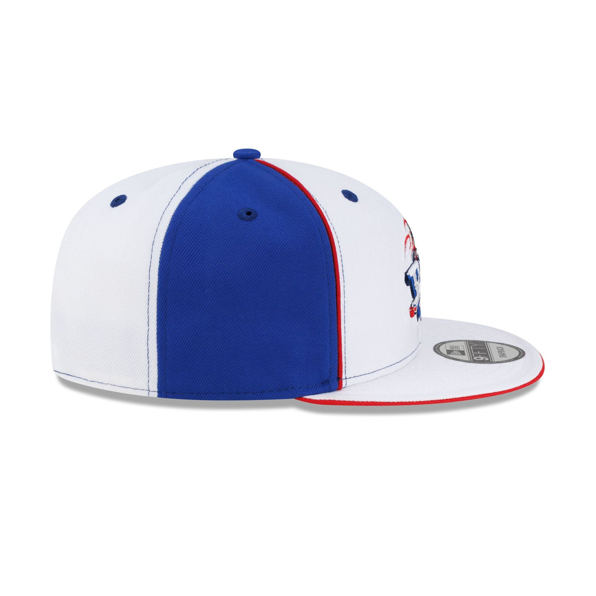 Detroit Pistons Hardwood Classics 2000s Optic White Flip 9FIFTY Snapback Hat