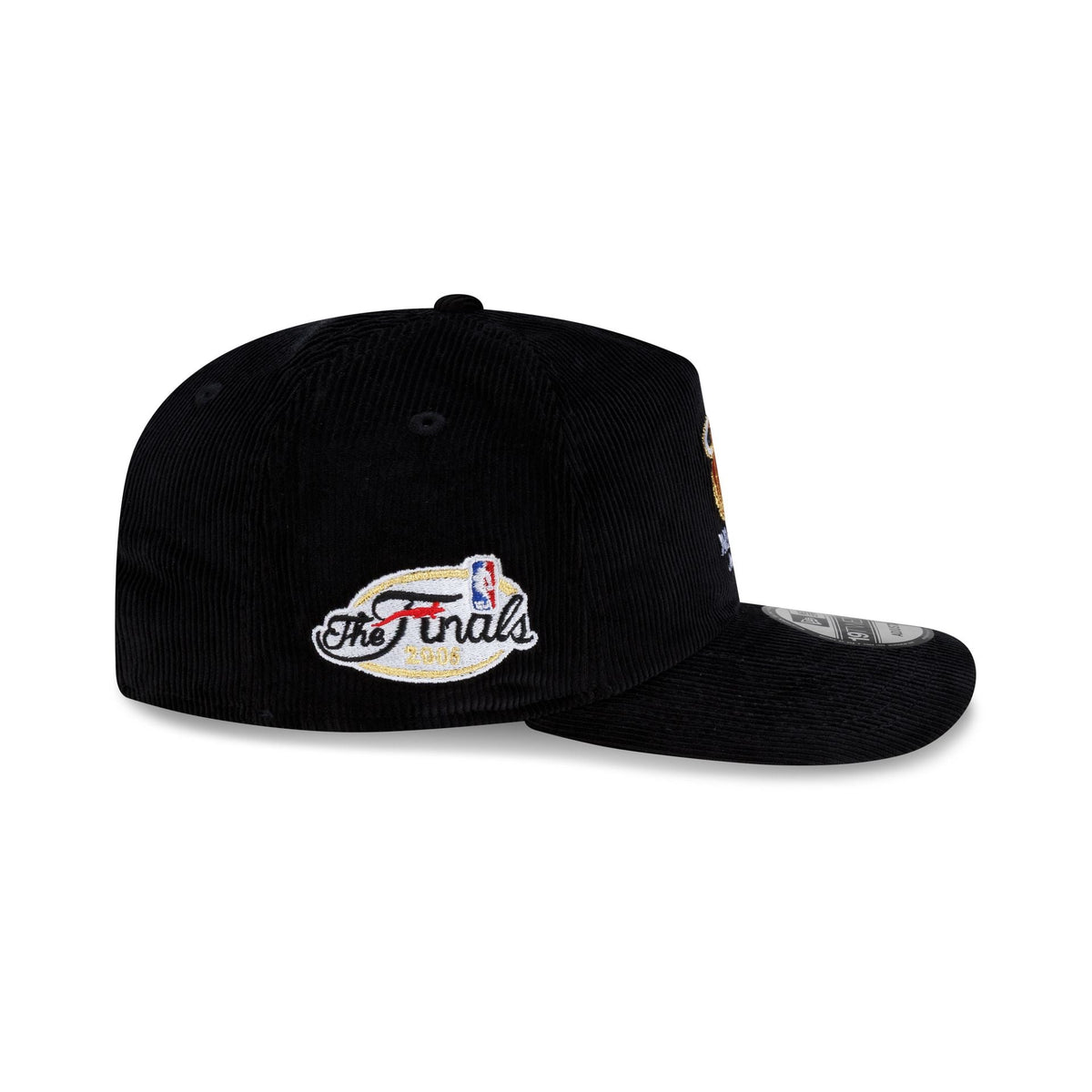 Miami Heat 2006 Finals Black & Gold Corduroy 19TWENTY Adjustable Hat