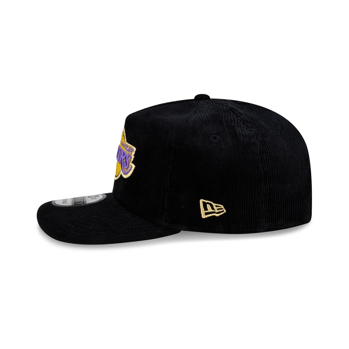 Los Angeles Lakers 1987 Finals Black & Gold Corduroy 19TWENTY Adjustable Hat