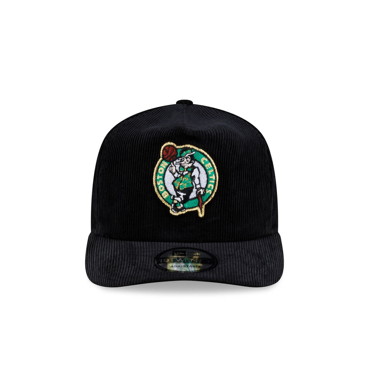 Boston Celtics 1986 Finals Black & Gold Corduroy 19TWENTY Adjustable Hat