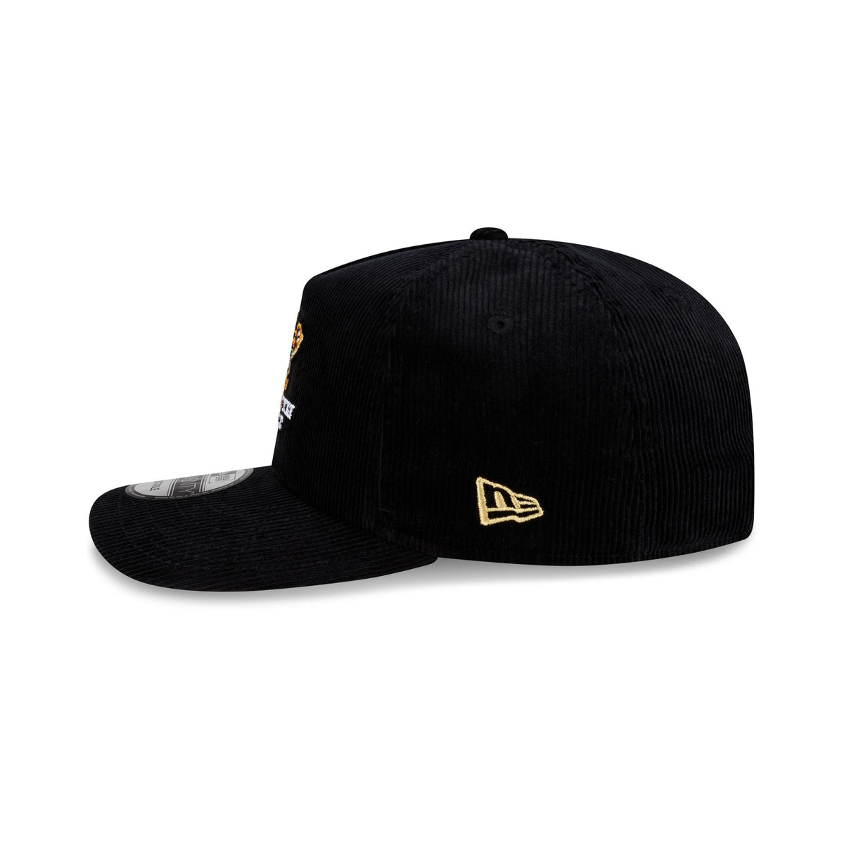 Milwaukee Bucks 1971 Finals Black & Gold Corduroy 19TWENTY Adjustable Hat
