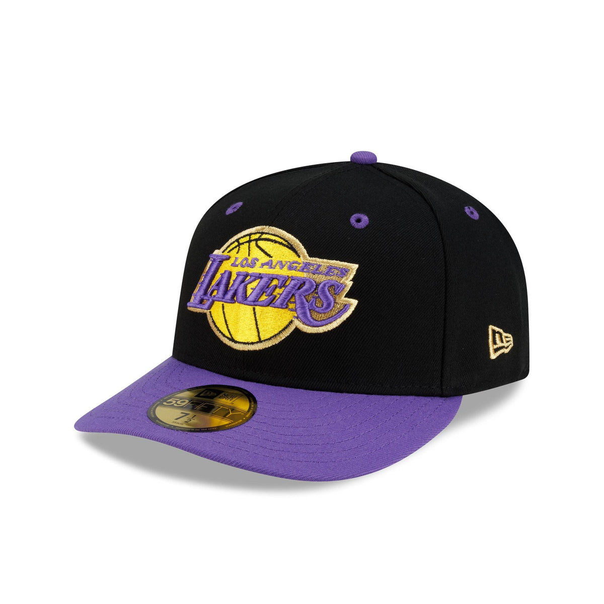 Los Angeles Lakers 1987 Finals Black & Gold 59FIFTY Fitted Hat