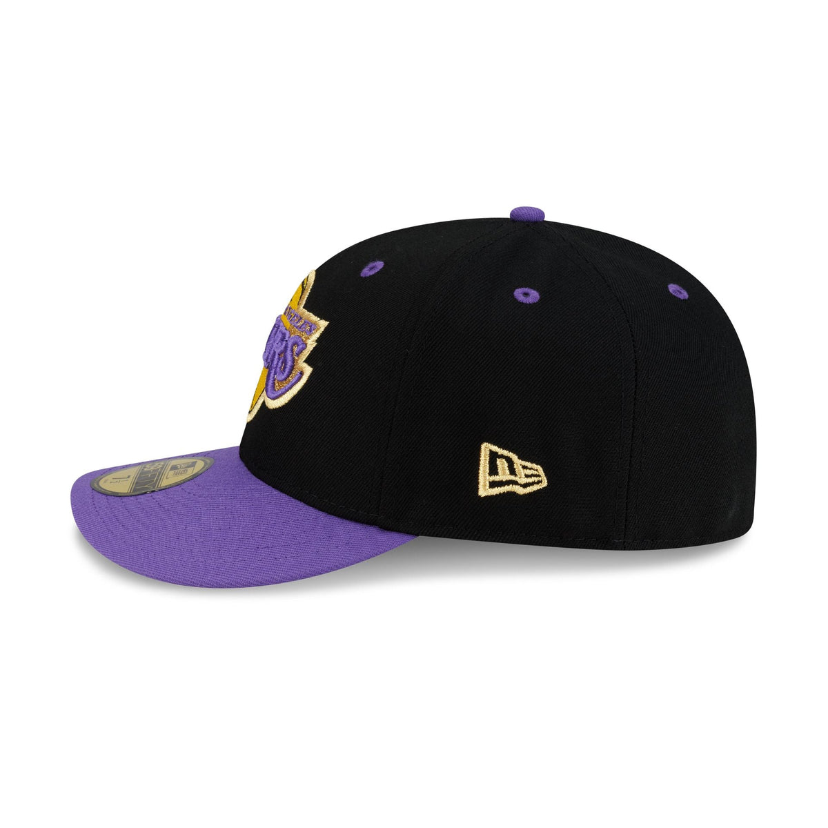 Los Angeles Lakers 2010 Finals Black & Gold 59FIFTY Fitted Hat