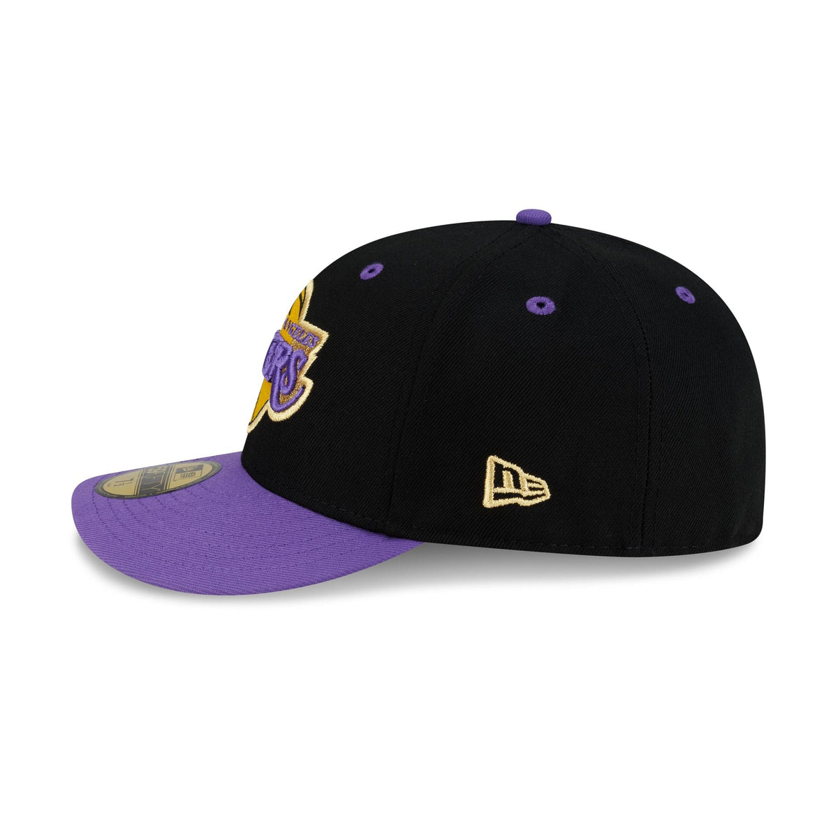 Los Angeles Lakers 2001 Finals Black & Gold 59FIFTY Fitted Hat