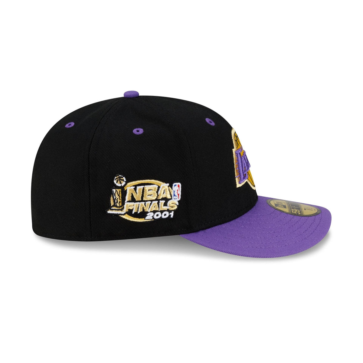 Los Angeles Lakers 2001 Finals Black & Gold 59FIFTY Fitted Hat