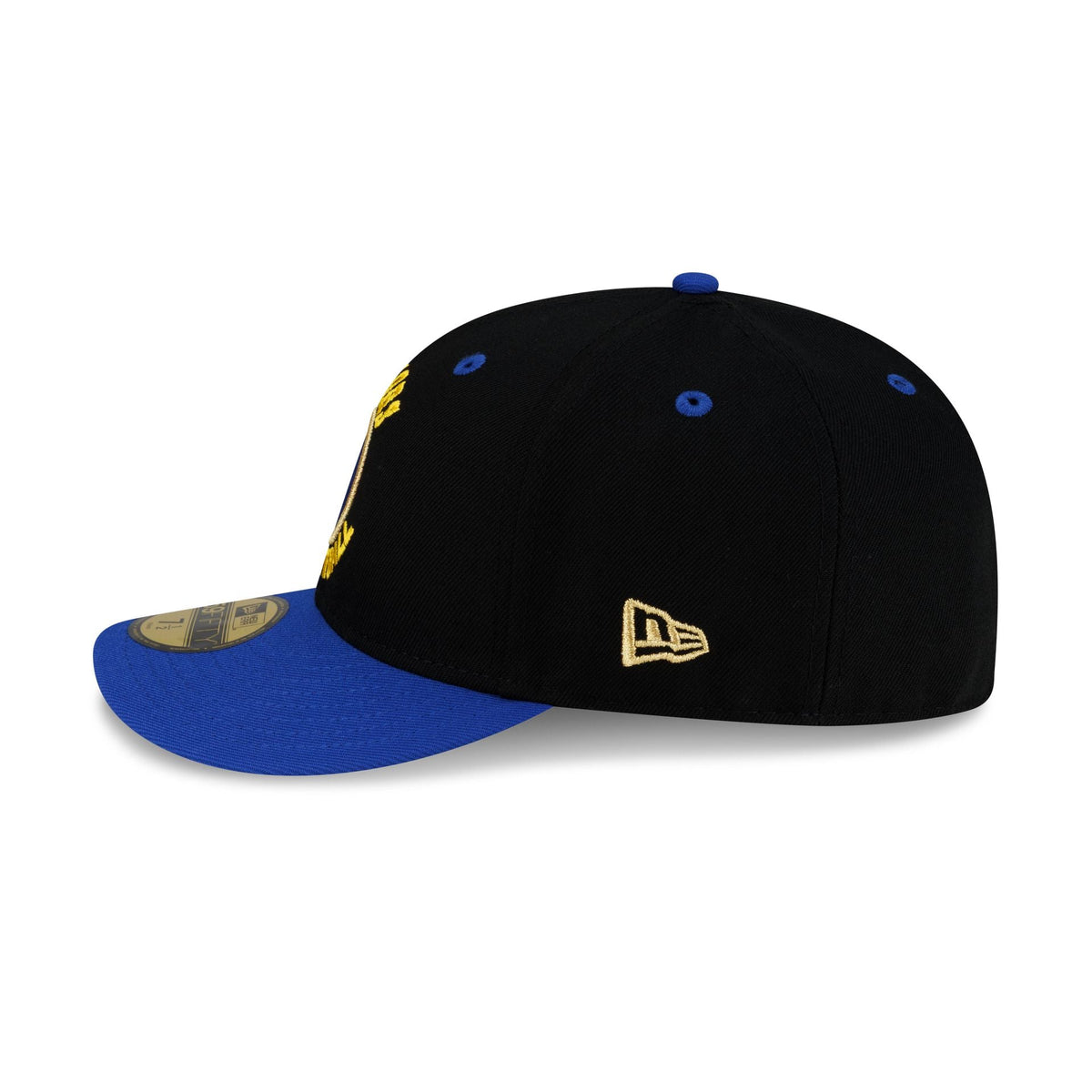 Golden State Warriors 1975 Finals Black & Gold 59FIFTY Fitted Hat