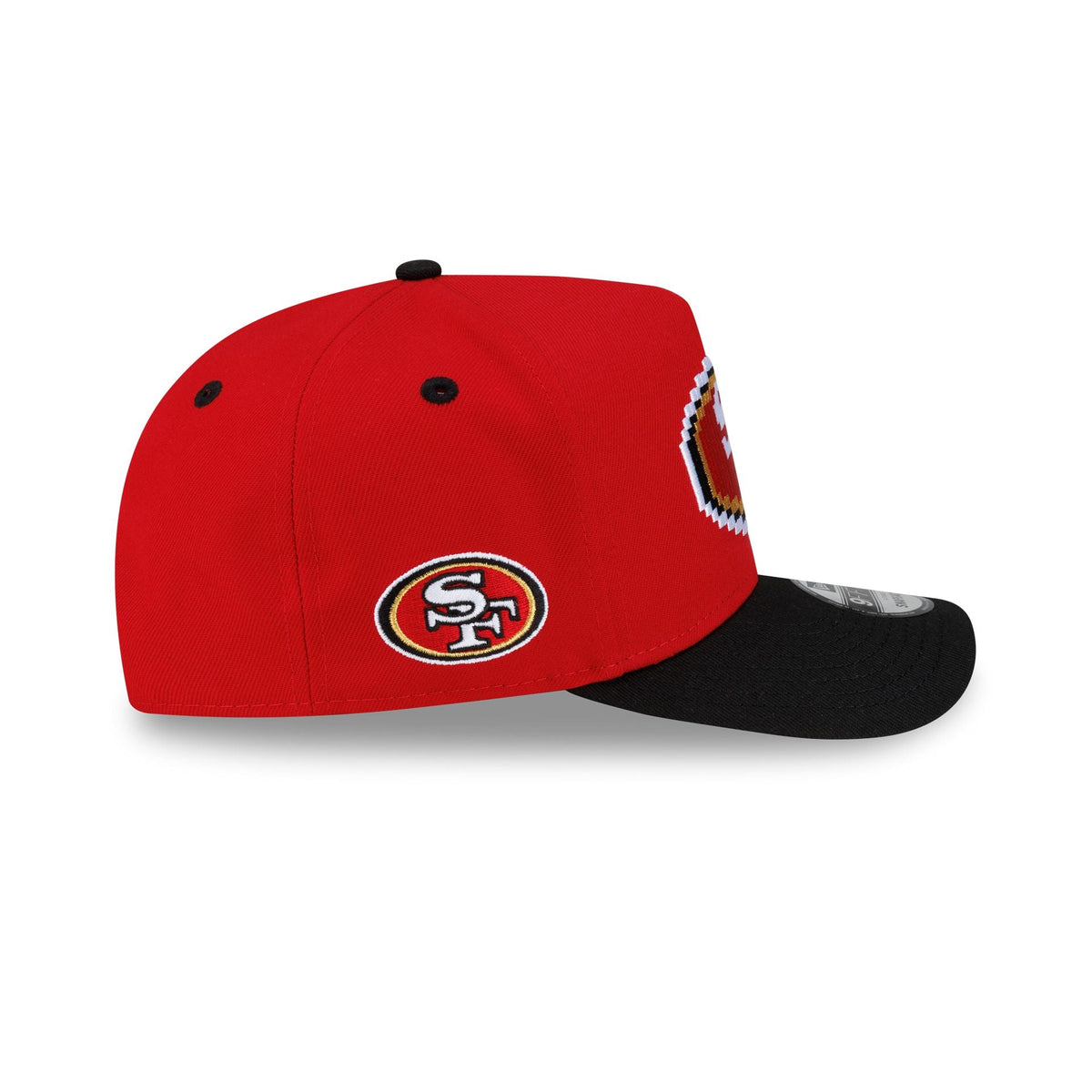 San Francisco 49ers Pixel 9FIFTY A-Frame Snapback Hat