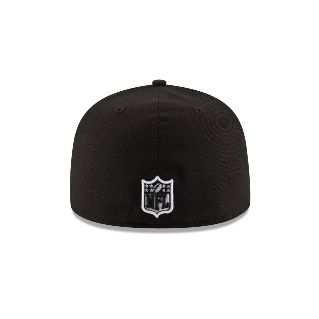 Cleveland Browns Black & White 59FIFTY Fitted Hat