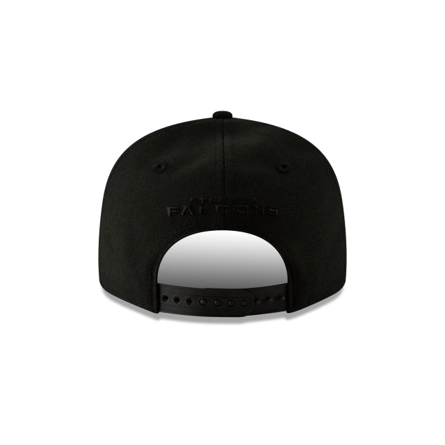 Atlanta Falcons Black On Black 9FIFTY Snapback Hat