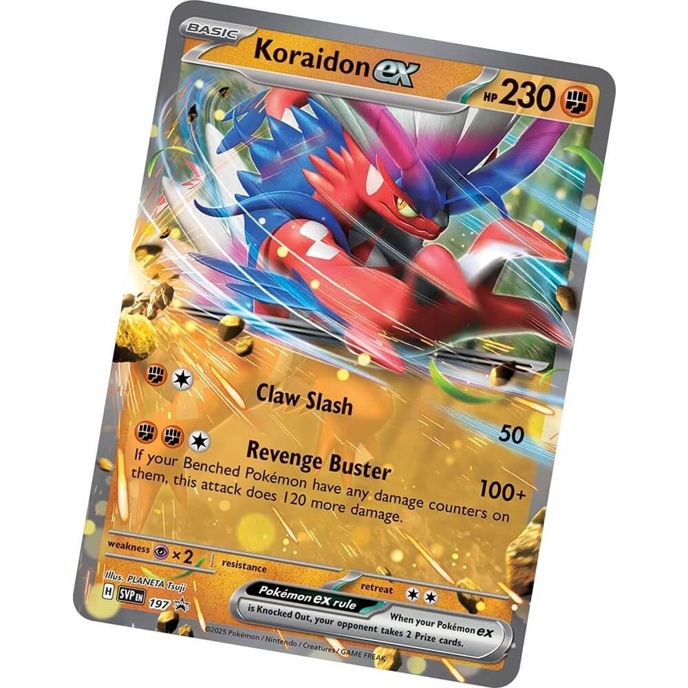 🔥2026 Christmas Gift🎄: Slashing Legends Tin - Koraidon ex
