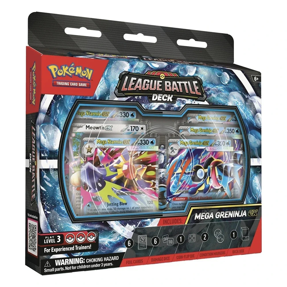🔥2026 Christmas Gift🎄: Mega Greninja ex League Battle Deck (Pre-Order)