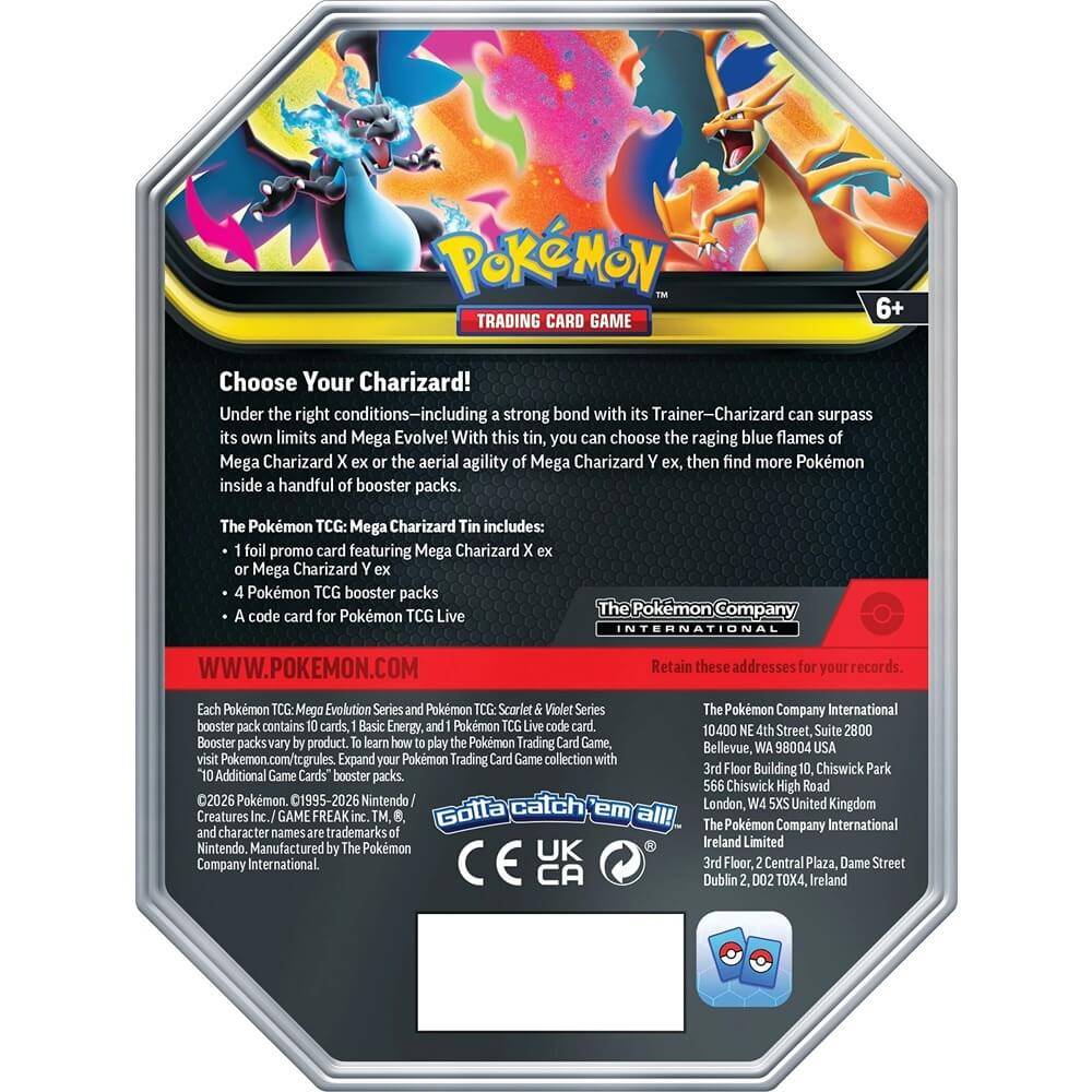 🔥2026 Christmas Gift🎄: Mega Charizard Y ex Tin