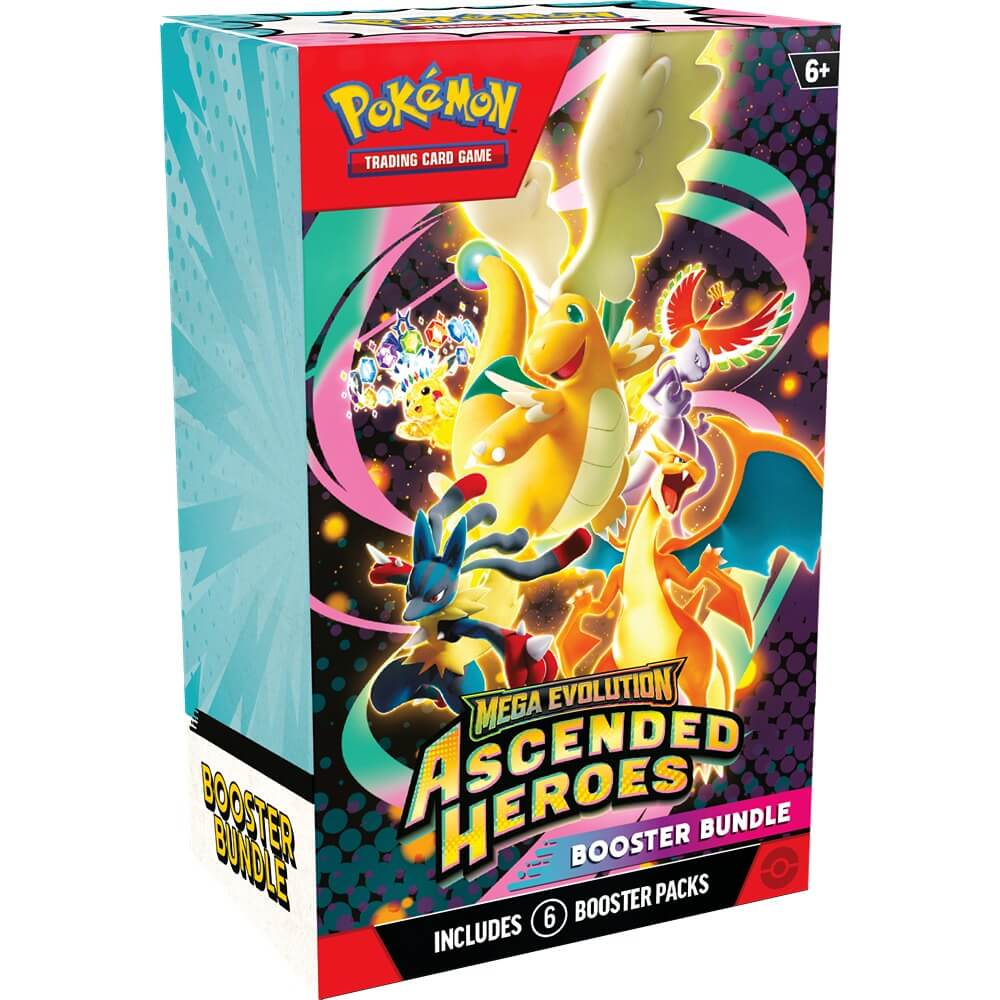 🔥2026 Christmas Gift🎄: Mega Evolution - Ascended Heroes Booster Bundle (6)