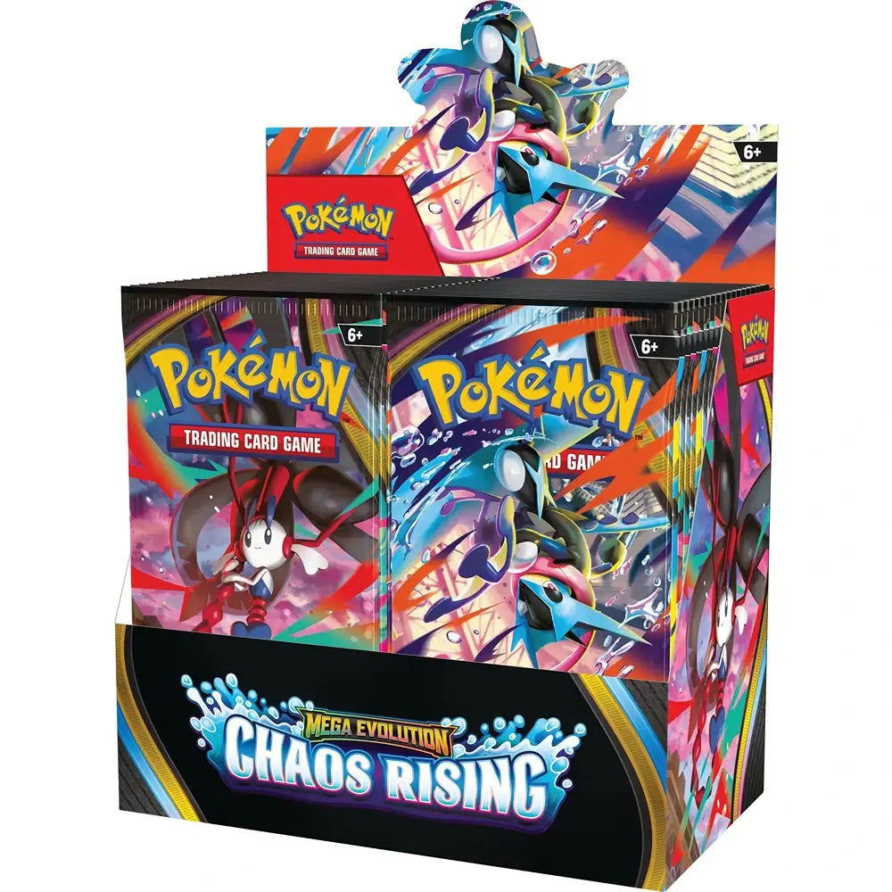 🔥2026 Christmas Gift🎄: Mega Evolution - Chaos Rising Booster Box (36 Booster Packs)