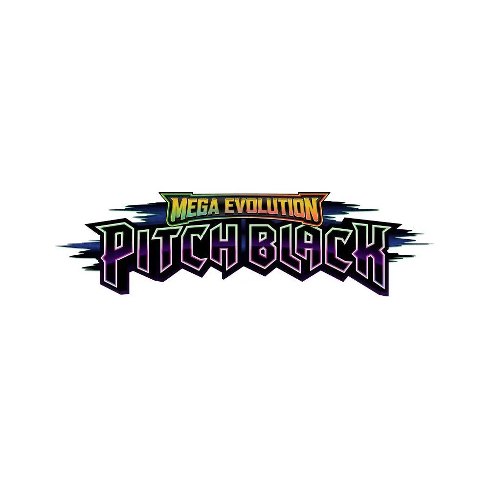 🔥2026 Christmas Gift🎄: Mega Evolution - Pitch Black Sleeved Booster Pack Case (144)